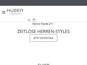 Huber-bodywear.com Gutscheine & Cashback im Mai 2024