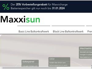 Maxxisun.de Gutscheine & Cashback im Mai 2024