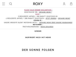 Roxy-germany.de Gutscheine & Cashback im April 2024
