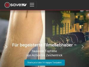 Save.tv Gutscheine & Cashback im März 2024