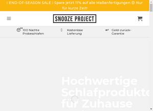 Snoozeproject.de Gutscheine & Cashback im Mai 2024