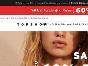 Topshop.com Gutscheine & Cashback im April 2024