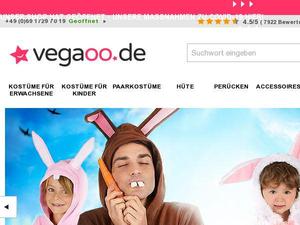 Vegaoo.de Gutscheine & Cashback im April 2024