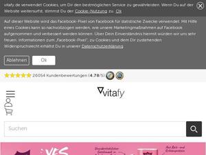Vitafy.de Gutscheine & Cashback im April 2024