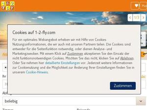 1-2-fly.com Gutscheine & Cashback im April 2024