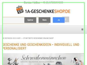 1a-geschenkeshop.de Gutscheine & Cashback im April 2024