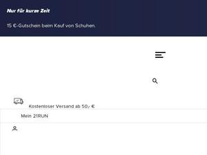 21run.com Gutscheine & Cashback im Mai 2022