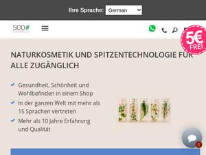 500cosmetics.com Gutscheine & Cashback im April 2024