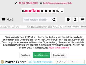 A-cuckoo-moment.com Gutscheine & Cashback im Februar 2024