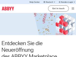 Abbyy.com Gutscheine & Cashback im April 2024