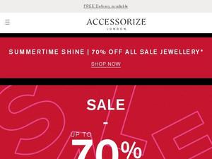 Accessorize.com Gutscheine & Cashback im März 2023 Accessorize.com Gutscheine & Cashback im März 2023