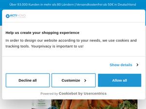 Actinovo.com Gutscheine & Cashback im Mai 2024