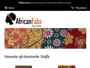Africanfabs.de Gutscheine & Cashback im April 2023
