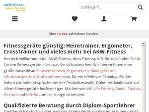Akw-fitness.de Gutscheine & Cashback im April 2021 Akw-fitness.de Gutscheine & Cashback im April 2021