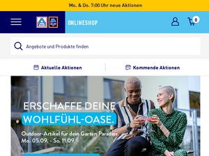 Aldi-onlineshop.de Gutscheine & Cashback im August 2022