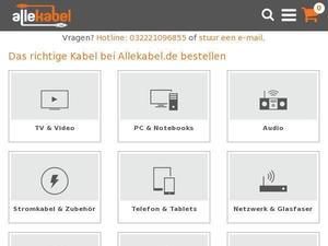 Allekabel.de Gutscheine & Cashback im Januar 2021 Allekabel.de Gutscheine & Cashback im Januar 2021