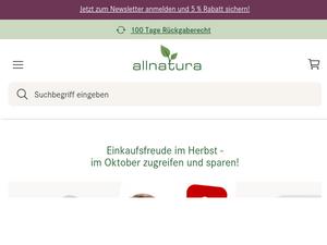 Allnatura.de Gutscheine & Cashback im April 2024