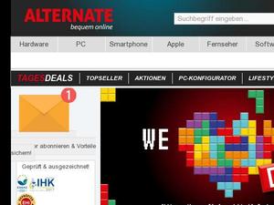 Alternate.de Gutscheine & Cashback im März 2023 Alternate.de Gutscheine & Cashback im März 2023