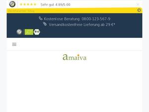 Amaiva.de Gutscheine & Cashback im Dezember 2023 Amaiva.de Gutscheine & Cashback im Dezember 2023