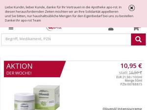Apo-rot.de Gutscheine & Cashback im September 2023 Apo-rot.de Gutscheine & Cashback im September 2023