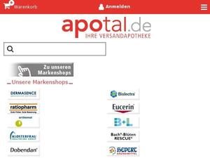 Apotal.de Gutscheine & Cashback im April 2024