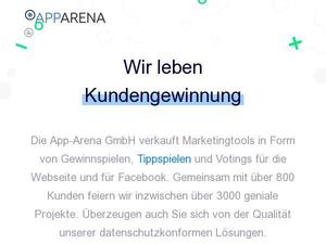 App-arena.com Gutscheine & Cashback im Mai 2022 App-arena.com Gutscheine & Cashback im Mai 2022