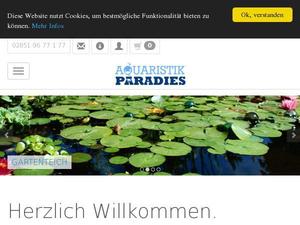 Aquaristik-paradies.de Gutscheine & Cashback im Mai 2021 Aquaristik-paradies.de Gutscheine & Cashback im Mai 2021