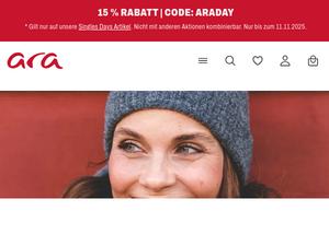 Ara-shoes Gutscheine & Cashback im November 2025