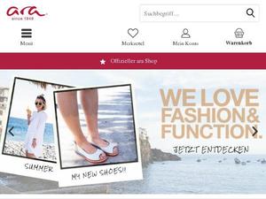 Ara-shoes.de Gutscheine & Cashback im Januar 2021 Ara-shoes.de Gutscheine & Cashback im Januar 2021