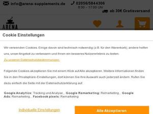 Arena-supplements.com Gutscheine & Cashback im Juli 2022 Arena-supplements.com Gutscheine & Cashback im Juli 2022