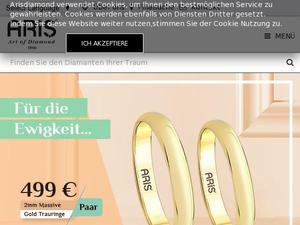Arisdiamond.com Gutscheine & Cashback im Mai 2022 Arisdiamond.com Gutscheine & Cashback im Mai 2022