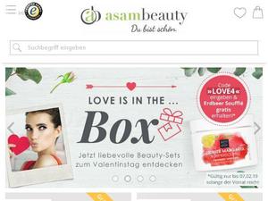 Asambeauty.com Gutscheine & Cashback im April 2024