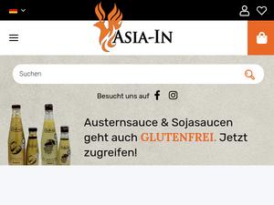 Asia-in.de Gutscheine & Cashback im April 2024