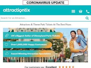 Attractiontix.co.uk voucher and cashback in July 2022