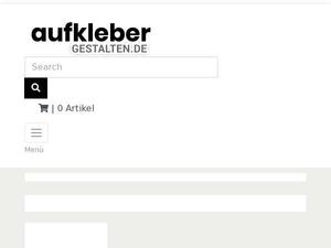 Aufkleber-gestalten.de Gutscheine & Cashback im April 2024