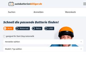 Autobatterienbilliger.de Gutscheine & Cashback im April 2024