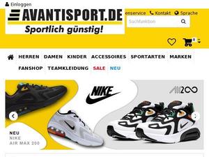 Avantisport.de Gutscheine & Cashback im Mai 2022 Avantisport.de Gutscheine & Cashback im Mai 2022