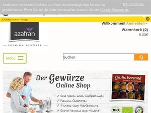 Azafran.de Gutscheine & Cashback im März 2021 Azafran.de Gutscheine & Cashback im März 2021