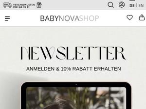 Baby-nova-shop.de Gutscheine & Cashback im Oktober 2023 Baby-nova-shop.de Gutscheine & Cashback im Oktober 2023