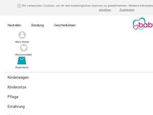 Babymarkt.de Gutscheine & Cashback im April 2024