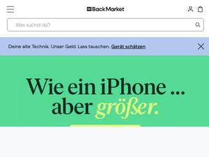 Backmarket.de Gutscheine & Cashback im April 2024