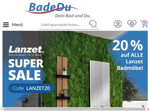 Badedu.de Gutscheine & Cashback im April 2024