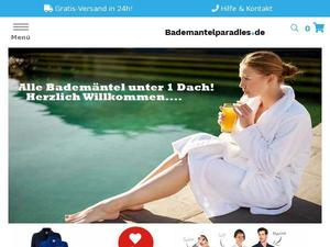 Bademantelparadies.de Gutscheine & Cashback im Mai 2022 Bademantelparadies.de Gutscheine & Cashback im Mai 2022