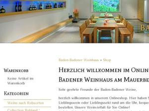Baden-baden-weinshop.de Gutscheine & Cashback im Mai 2022