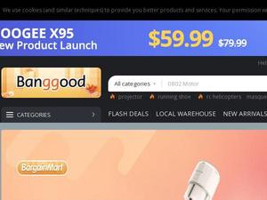 Banggood.com voucher and cashback in May 2022
