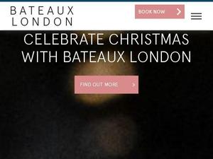 Bateauxlondon.com voucher and cashback in May 2022