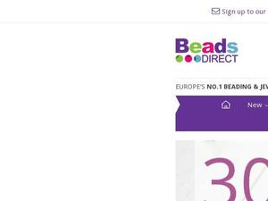 Beadsdirect.co.uk voucher and cashback in May 2022