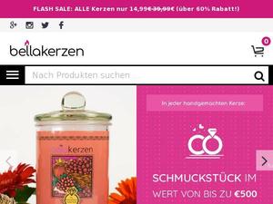 Bellakerzen.de Gutscheine & Cashback im Mai 2022 Bellakerzen.de Gutscheine & Cashback im Mai 2022