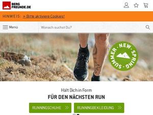 Bergfreunde.de Gutscheine & Cashback im April 2024