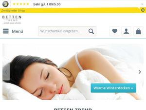 Bettentrend.de Gutscheine & Cashback im Mai 2022 Bettentrend.de Gutscheine & Cashback im Mai 2022